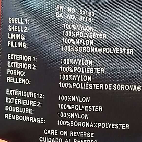 Tommy Hilfiger Hooded Packable Navy Puffer Coat. Size Medium  NWT - Picture 14 of 16